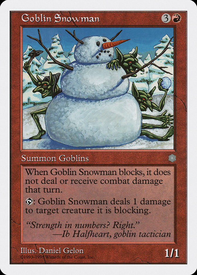 Goblin Snowman [Anthologies] MTG Single Magic: The Gathering | Red Claw Gaming