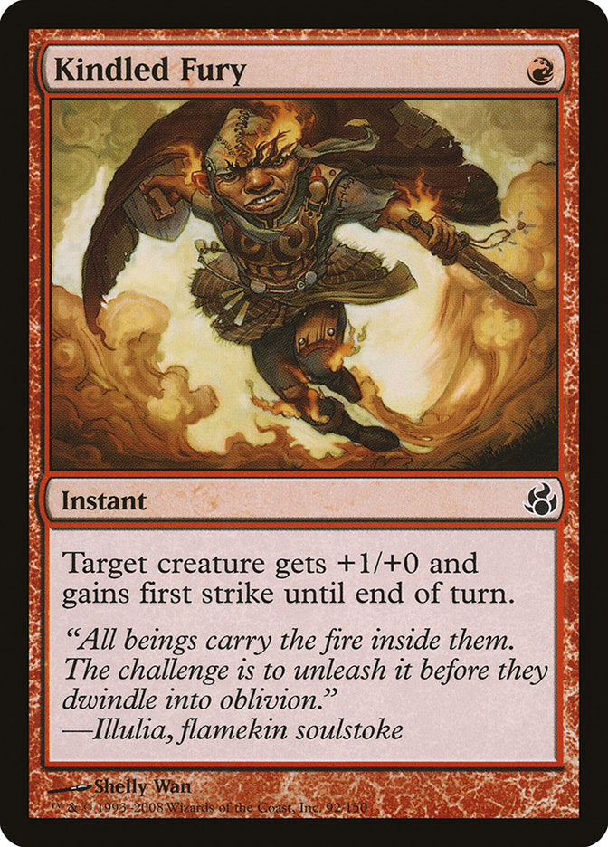 Kindled Fury [Morningtide] MTG Single Magic: The Gathering | Red Claw Gaming