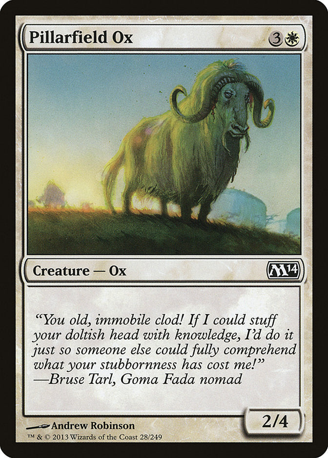 Pillarfield Ox [Magic 2014] MTG Single Magic: The Gathering | Red Claw Gaming