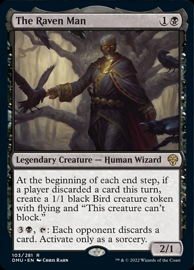 The Raven Man [Dominaria United] MTG Single Magic: The Gathering | Red Claw Gaming