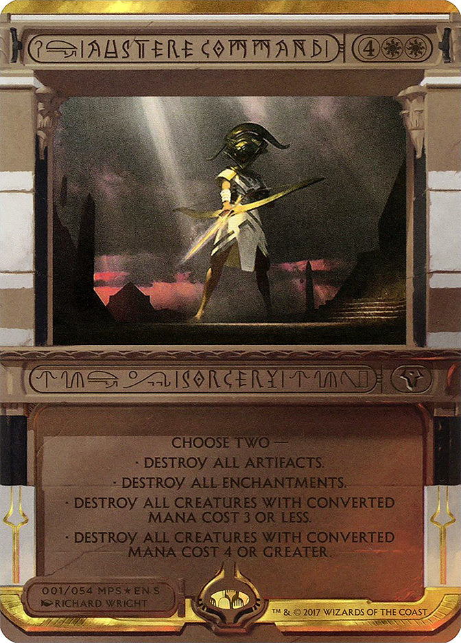Austere Command (Invocation) [Amonkhet Invocations] MTG Single Magic: The Gathering | Red Claw Gaming