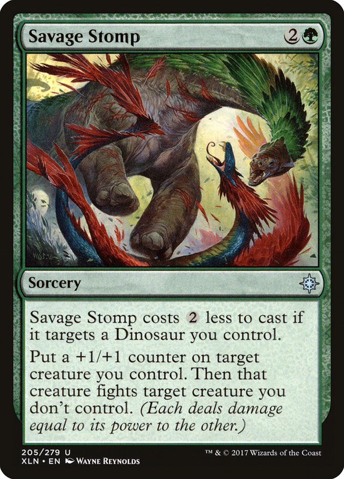 Savage Stomp [Ixalan] MTG Single Magic: The Gathering | Red Claw Gaming