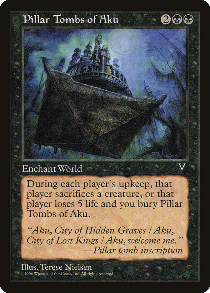Pillar Tombs of Aku [Visions] MTG Single Magic: The Gathering | Red Claw Gaming