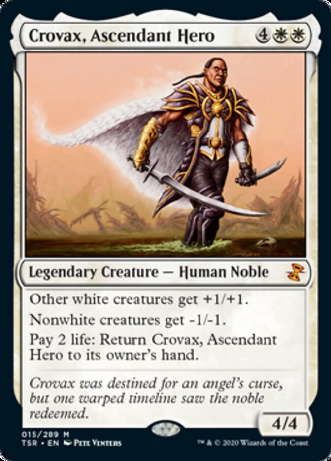 Crovax, Ascendant Hero [Time Spiral Remastered] MTG Single Magic: The Gathering | Red Claw Gaming