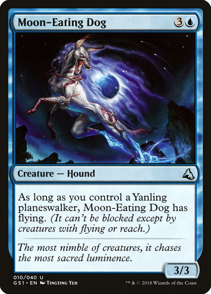 Moon-Eating Dog [Global Series Jiang Yanggu & Mu Yanling] MTG Single Magic: The Gathering | Red Claw Gaming