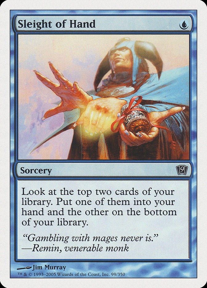 Sleight of Hand [Ninth Edition] MTG Single Magic: The Gathering | Red Claw Gaming