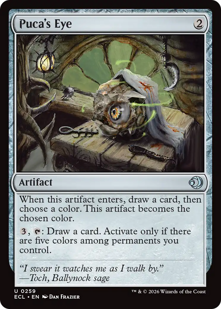 Puca's Eye [Lorwyn Eclipsed] MTG Single Magic: The Gathering | Red Claw Gaming