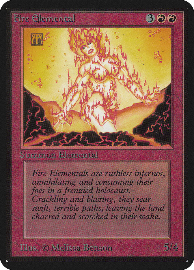 Fire Elemental [Alpha Edition] MTG Single Magic: The Gathering | Red Claw Gaming