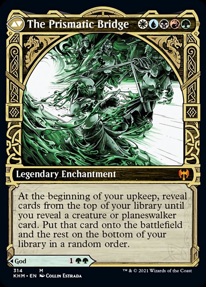 Esika, God of the Tree // The Prismatic Bridge (Showcase) [Kaldheim] MTG Single Magic: The Gathering | Red Claw Gaming