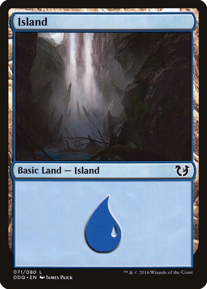 Island (71) [Duel Decks: Blessed vs. Cursed] MTG Single Magic: The Gathering | Red Claw Gaming