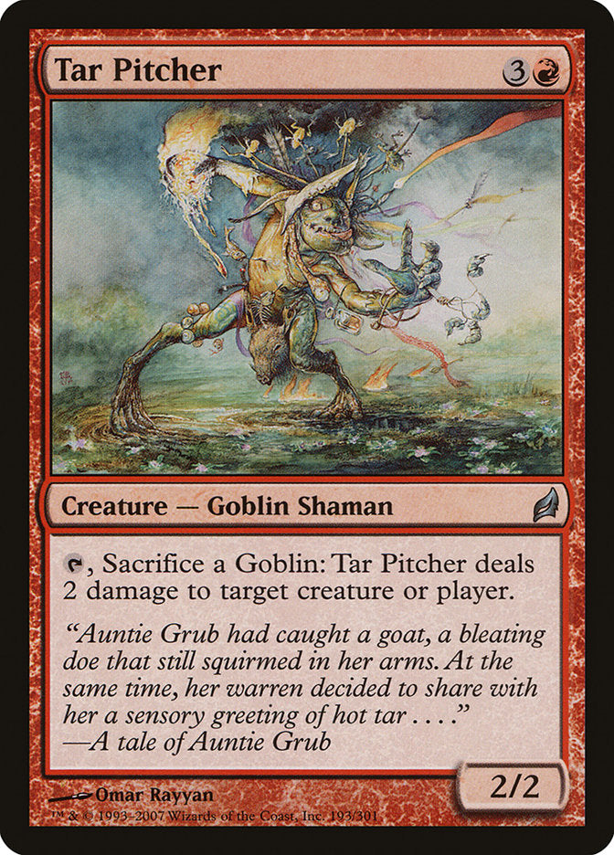 Tar Pitcher [Lorwyn] MTG Single Magic: The Gathering | Red Claw Gaming