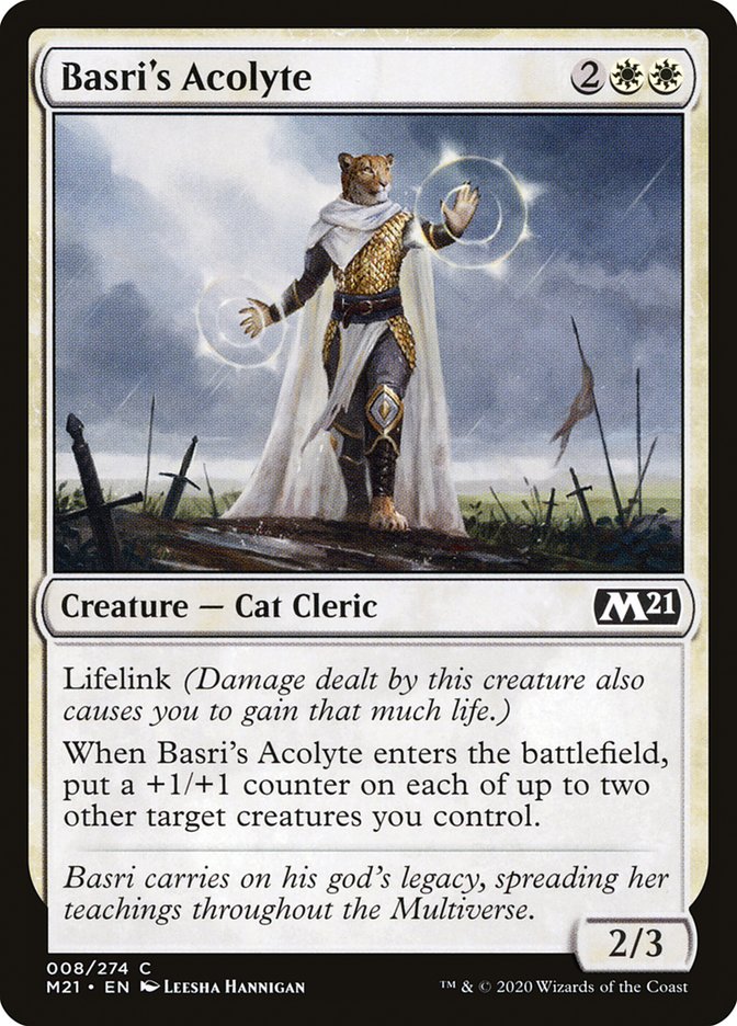 Basri's Acolyte [Core Set 2021] MTG Single Magic: The Gathering | Red Claw Gaming