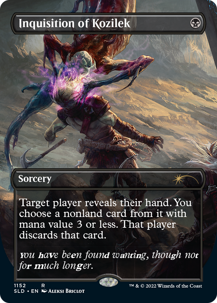 Inquisition of Kozilek (Borderless) [Secret Lair Drop Series] MTG Single Magic: The Gathering | Red Claw Gaming