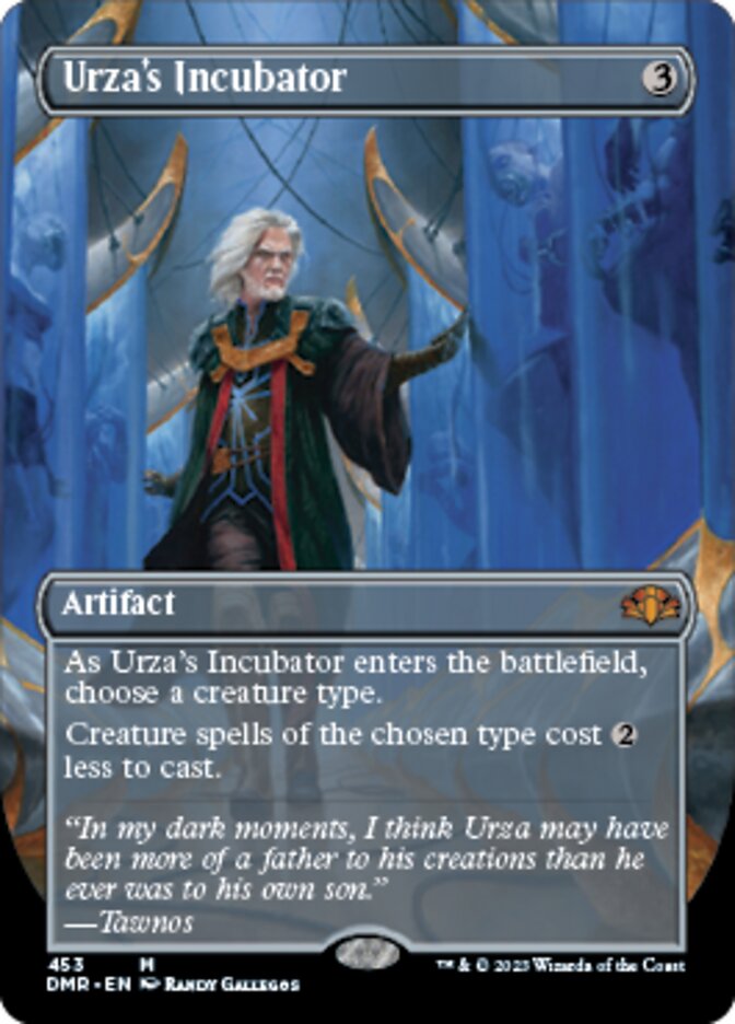 Urza's Incubator (Borderless Alternate Art) [Dominaria Remastered] MTG Single Magic: The Gathering | Red Claw Gaming