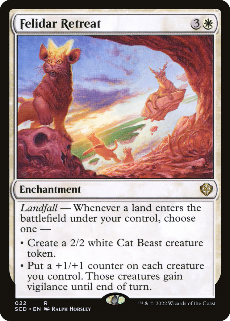 Felidar Retreat [Starter Commander Decks] MTG Single Magic: The Gathering | Red Claw Gaming