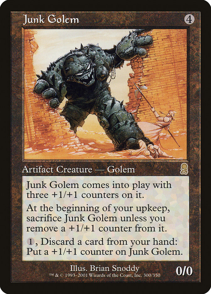 Junk Golem [Odyssey] MTG Single Magic: The Gathering | Red Claw Gaming
