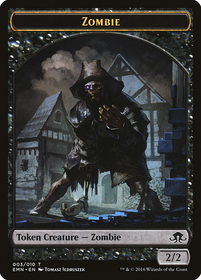 Zombie Token (003/010) [Eldritch Moon Tokens] MTG Single Magic: The Gathering | Red Claw Gaming