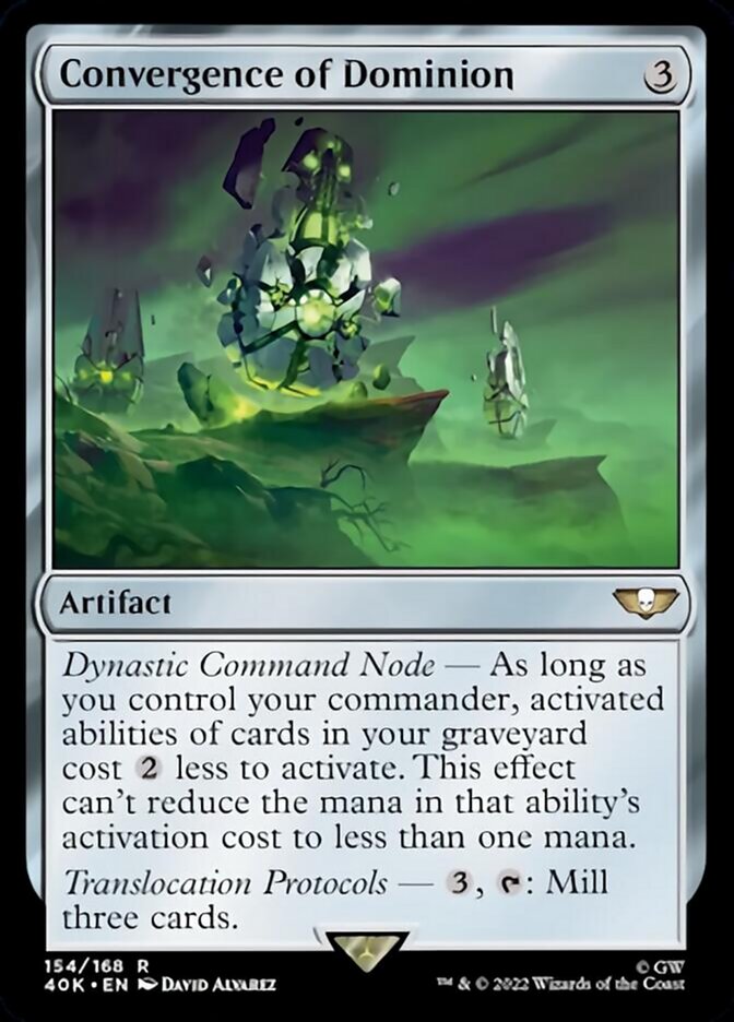 Convergence of Dominion (Surge Foil) [Warhammer 40,000] MTG Single Magic: The Gathering | Red Claw Gaming