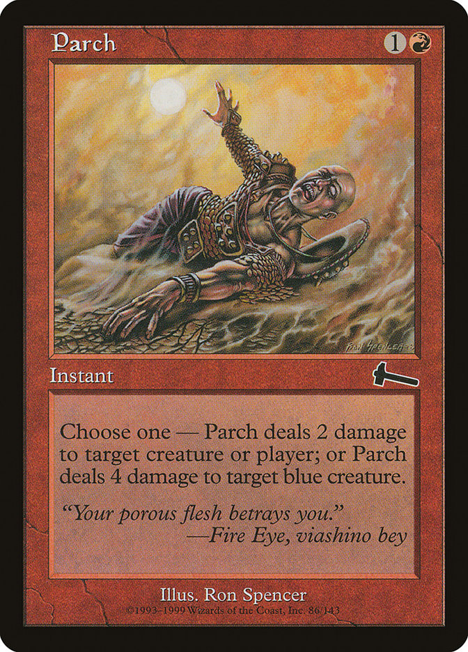 Parch [Urza's Legacy] MTG Single Magic: The Gathering | Red Claw Gaming