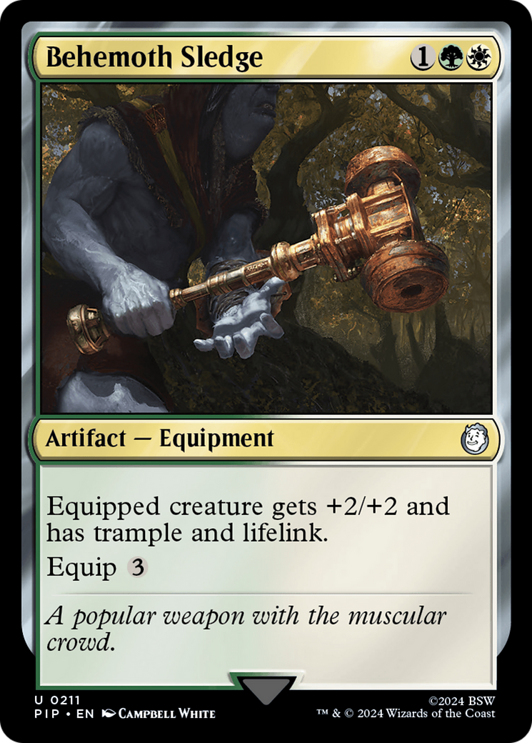 Behemoth Sledge [Fallout] MTG Single Magic: The Gathering | Red Claw Gaming