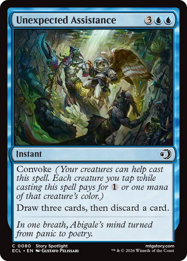 Unexpected Assistance [Lorwyn Eclipsed] | Red Claw Gaming