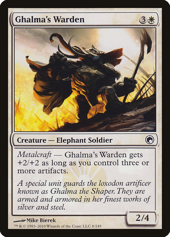 Ghalma's Warden [Scars of Mirrodin] MTG Single Magic: The Gathering | Red Claw Gaming