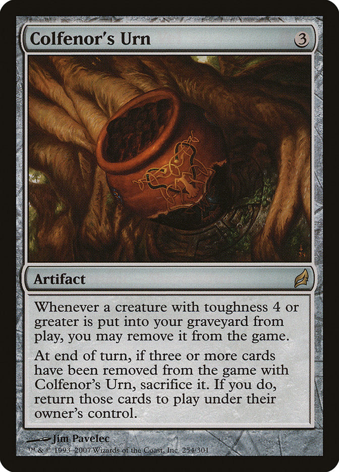 Colfenor's Urn [Lorwyn] MTG Single Magic: The Gathering | Red Claw Gaming