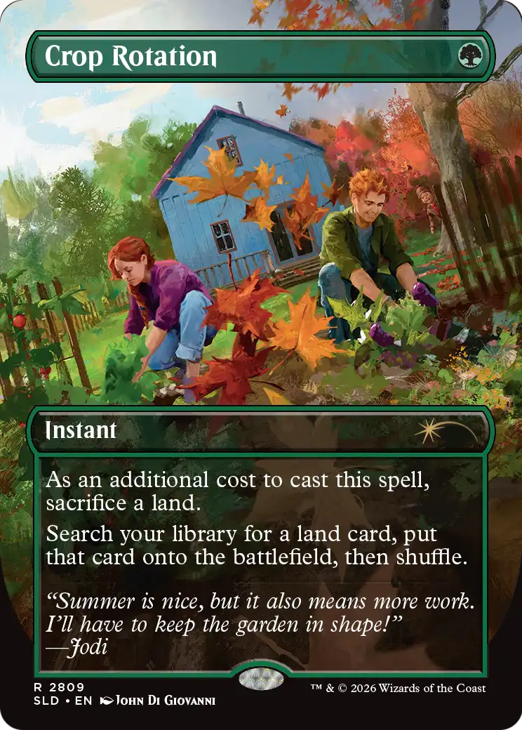 Crop Rotation [Secret Lair Drop Series] MTG Single Magic: The Gathering | Red Claw Gaming