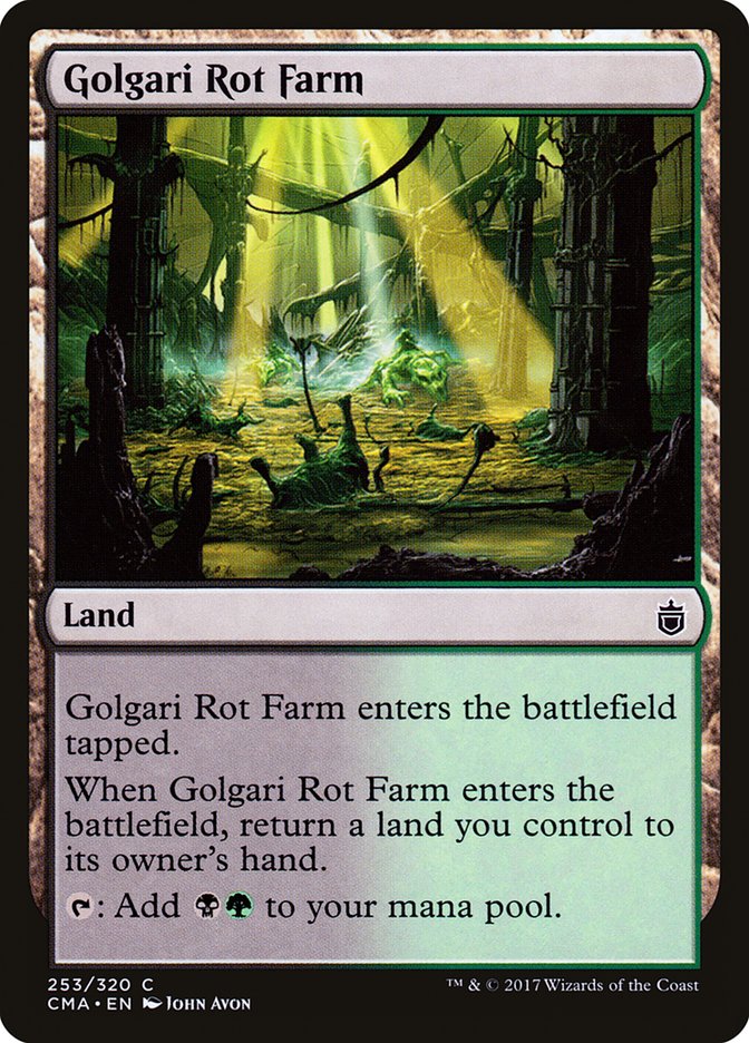 Golgari Rot Farm [Commander Anthology] MTG Single Magic: The Gathering | Red Claw Gaming
