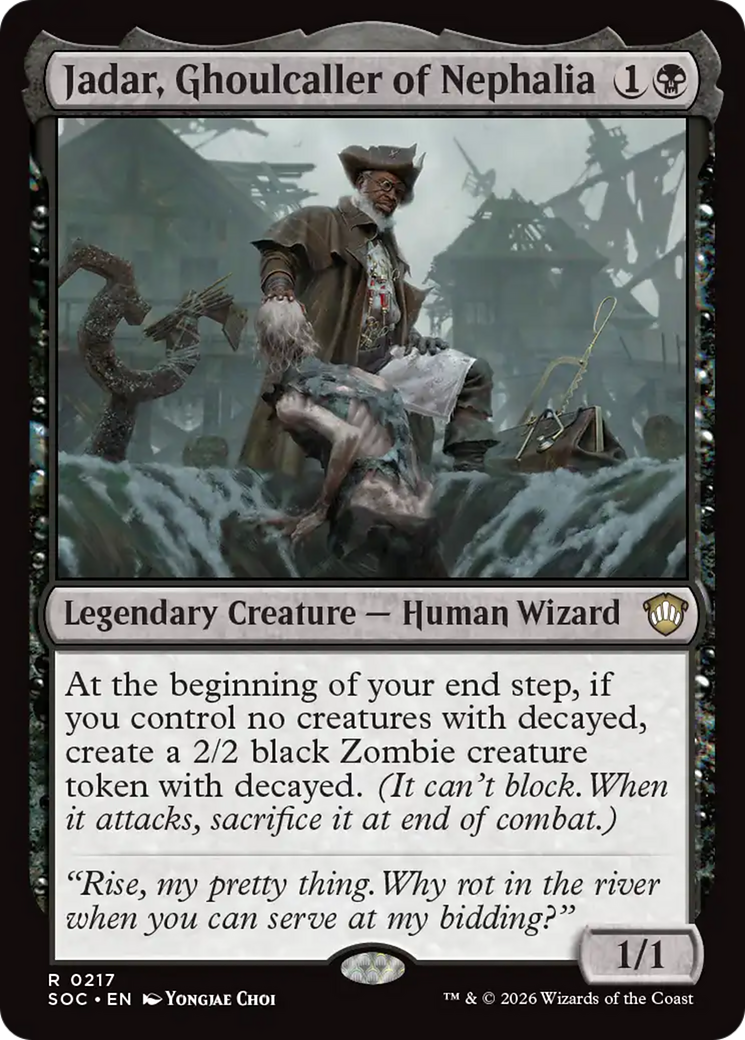 Jadar, Ghoulcaller of Nephalia [Secrets of Strixhaven Commander] MTG Single Magic: The Gathering | Red Claw Gaming