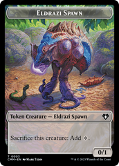 Eldrazi Spawn // Demon Double-Sided Token [Commander Masters Tokens] MTG Single Magic: The Gathering | Red Claw Gaming