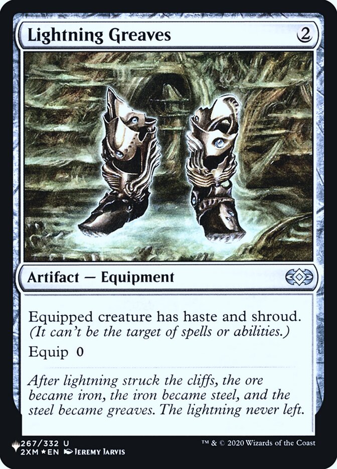 Lightning Greaves [Secret Lair: Heads I Win, Tails You Lose] MTG Single Magic: The Gathering | Red Claw Gaming