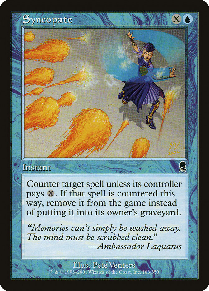 Syncopate [Odyssey] MTG Single Magic: The Gathering | Red Claw Gaming