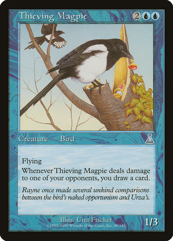 Thieving Magpie [Urza's Destiny] MTG Single Magic: The Gathering | Red Claw Gaming