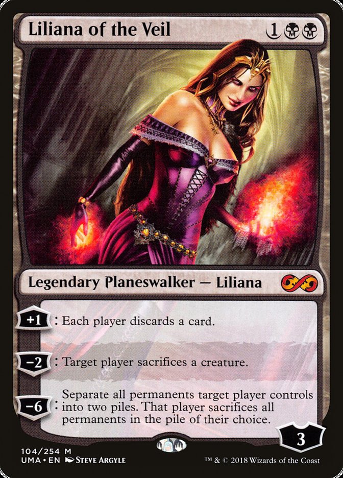 Liliana of the Veil [Ultimate Masters] MTG Single Magic: The Gathering | Red Claw Gaming