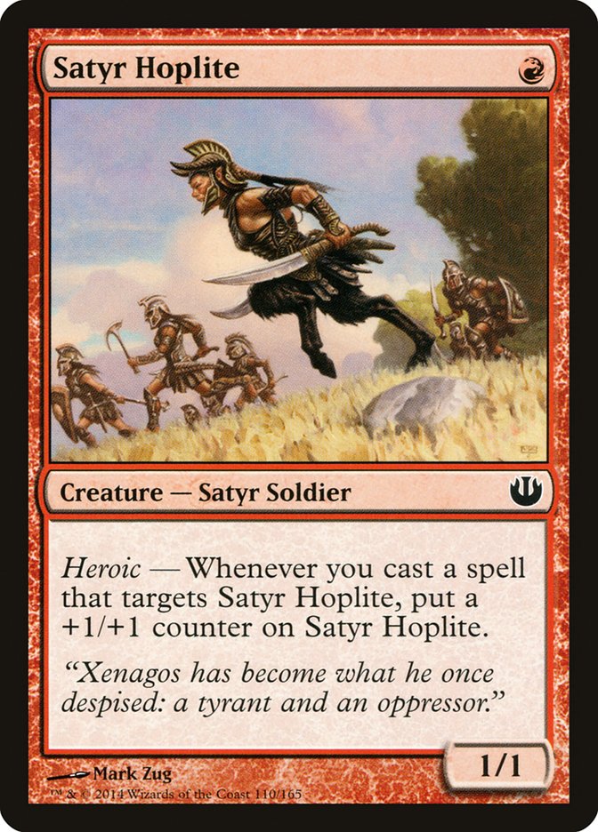 Satyr Hoplite [Journey into Nyx] MTG Single Magic: The Gathering | Red Claw Gaming
