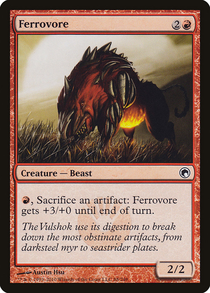 Ferrovore [Scars of Mirrodin] MTG Single Magic: The Gathering | Red Claw Gaming