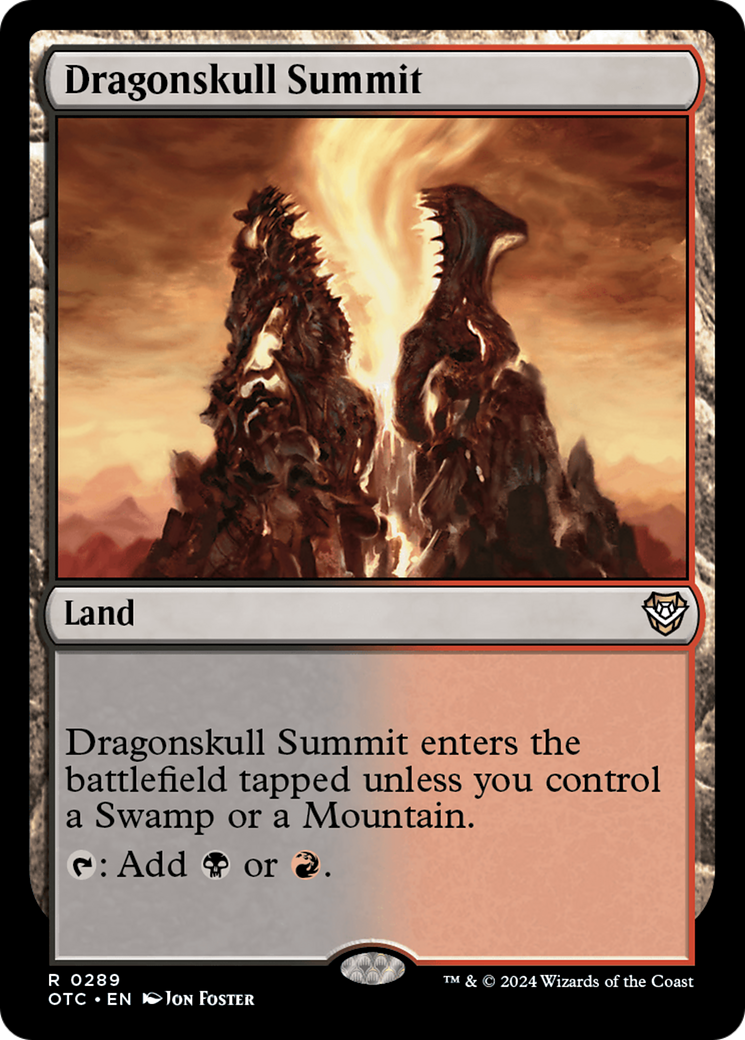 Dragonskull Summit [Outlaws of Thunder Junction Commander] MTG Single Magic: The Gathering | Red Claw Gaming