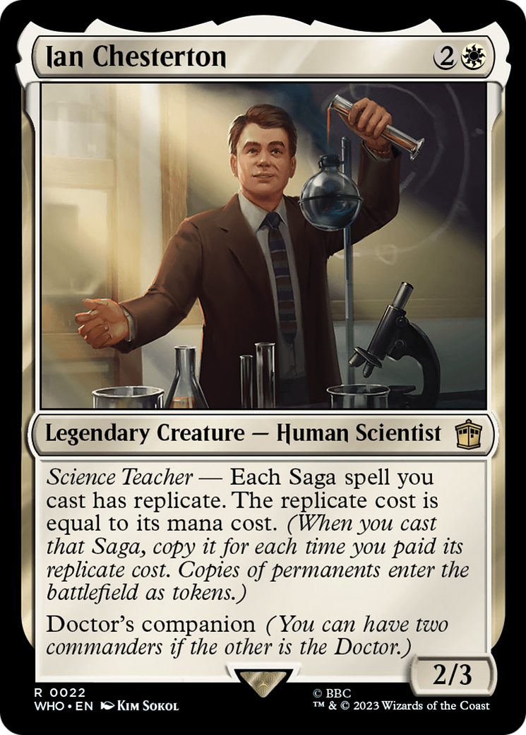 Ian Chesterton [Doctor Who] MTG Single Magic: The Gathering | Red Claw Gaming