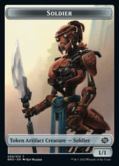 Powerstone // Soldier (009) Double-Sided Token [The Brothers' War Tokens] MTG Single Magic: The Gathering | Red Claw Gaming