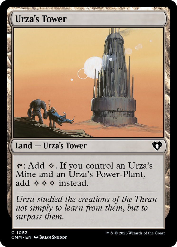 Urza's Tower [Commander Masters] MTG Single Magic: The Gathering | Red Claw Gaming