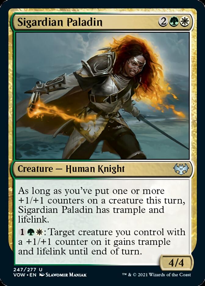 Sigardian Paladin [Innistrad: Crimson Vow] MTG Single Magic: The Gathering | Red Claw Gaming