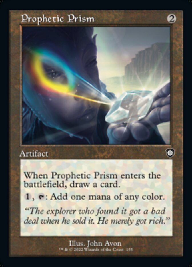 Prophetic Prism (Retro) [The Brothers' War Commander] MTG Single Magic: The Gathering | Red Claw Gaming