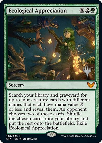 Ecological Appreciation (Promo Pack) [Strixhaven: School of Mages Promos] MTG Single Magic: The Gathering | Red Claw Gaming