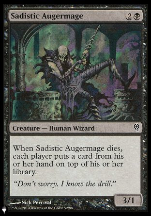 Sadistic Augermage [The List] MTG Single Magic: The Gathering | Red Claw Gaming