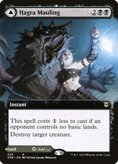 Hagra Mauling // Hagra Broodpit (Extended Art) [Zendikar Rising] MTG Single Magic: The Gathering | Red Claw Gaming