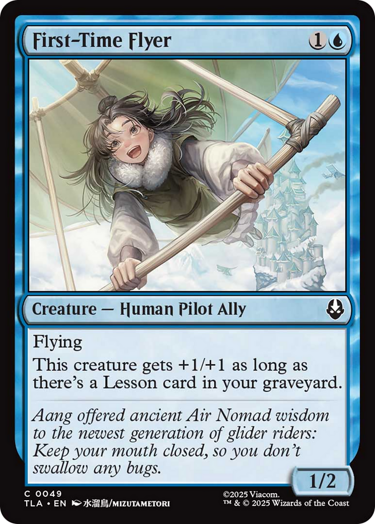 First-Time Flyer [Avatar: The Last Airbender] MTG Single Magic: The Gathering | Red Claw Gaming