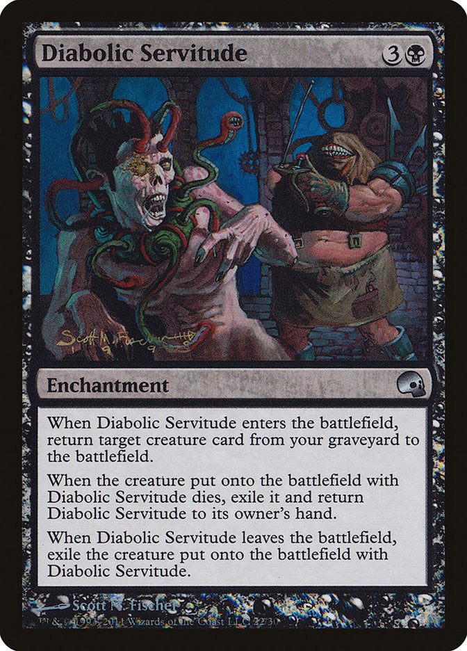 Diabolic Servitude [Premium Deck Series: Graveborn] MTG Single Magic: The Gathering | Red Claw Gaming
