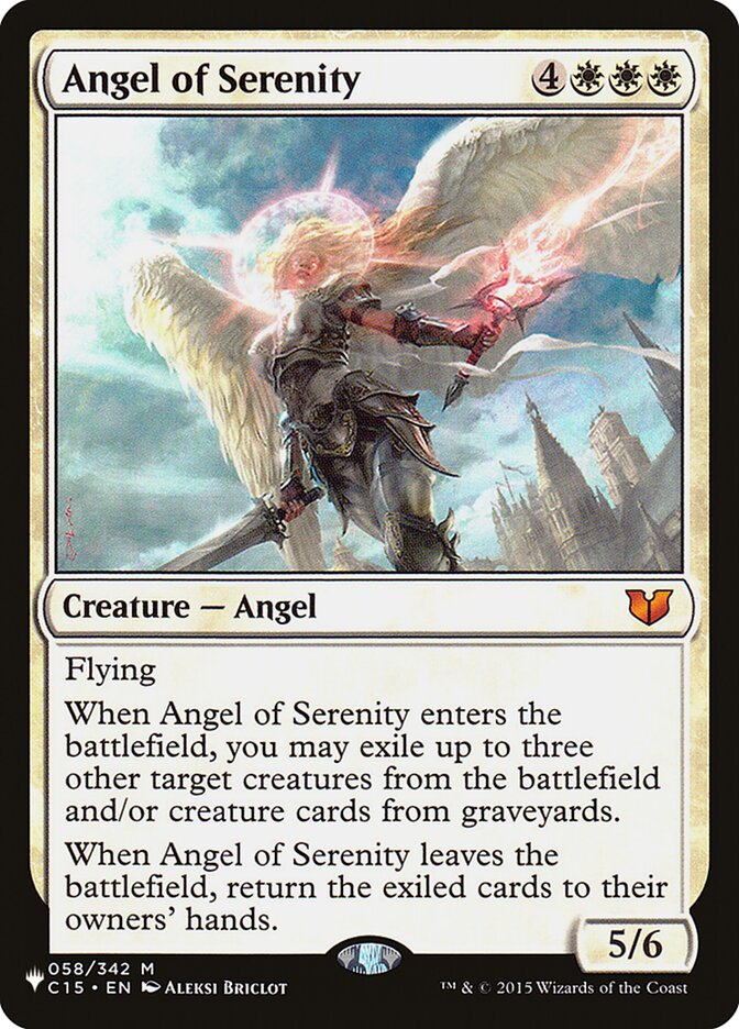Angel of Serenity [The List] MTG Single Magic: The Gathering | Red Claw Gaming