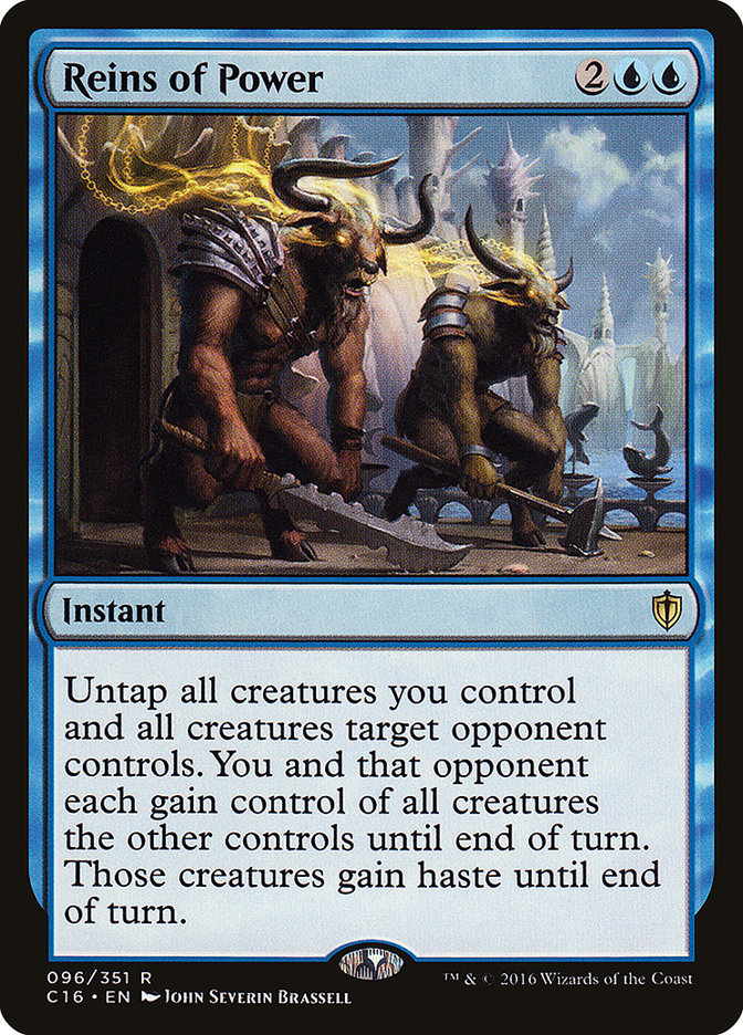 Reins of Power [Commander 2016] MTG Single Magic: The Gathering | Red Claw Gaming